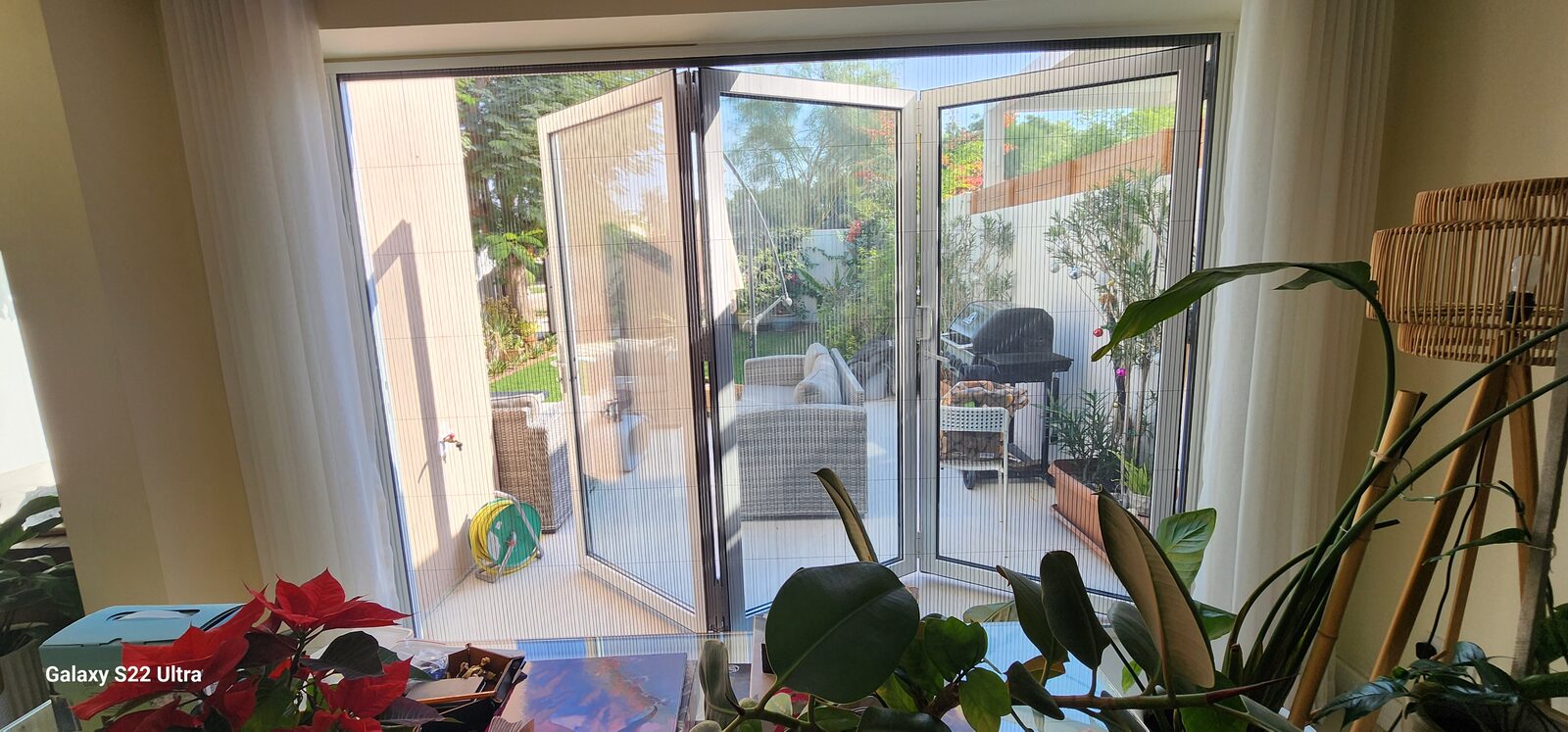 UAE villa interior with Mr. Flynet screens